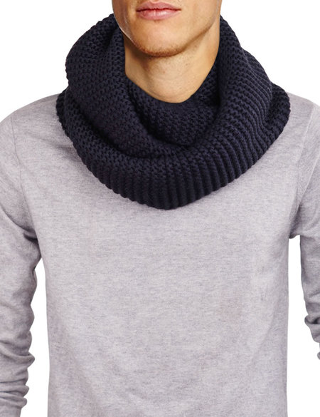 Men's round neck scarf Clearance